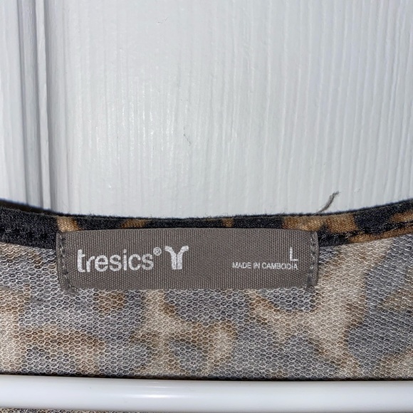 Cropped leopard top - Picture 2 of 2